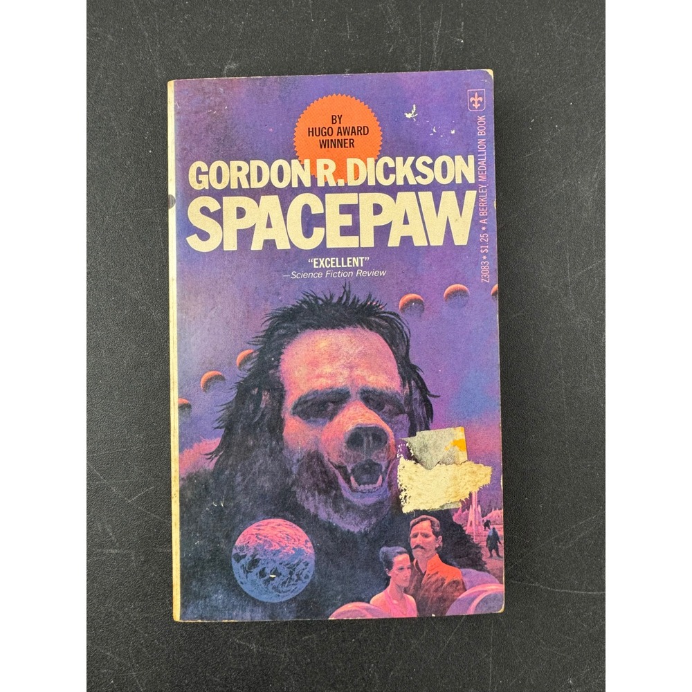 Spacepaw by Gordon‎ R Dickson Vintage Science Fiction Paperback Book 1976